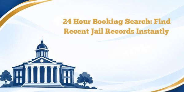24 Hour Booking Search: Find Recent Jail Records Instantly