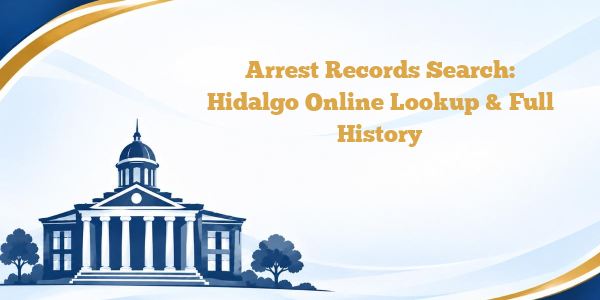 Arrest Records Search: Hidalgo Online Lookup & Full History