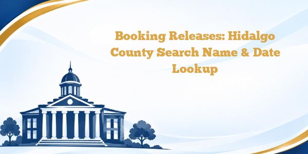 Booking Releases: Hidalgo County Search Name & Date Lookup