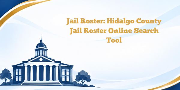 Jail Roster: Hidalgo County Jail Roster Online Search Tool
