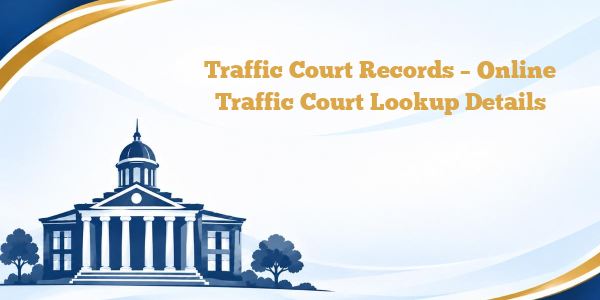 Traffic Court Records - Online Traffic Court Lookup Details